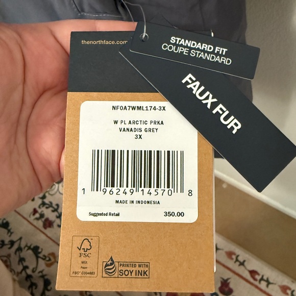 The North Face Women's Dark Gray Parka - Picture 4 of 8